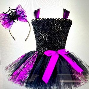 Black Spider costume for girls new size 1-2T